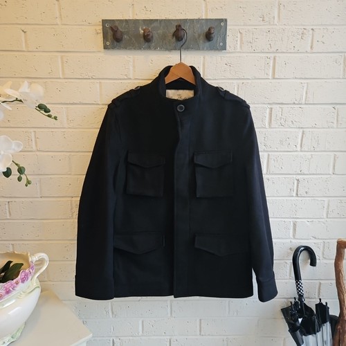 Next mens wool cashmere coat - cashmere,