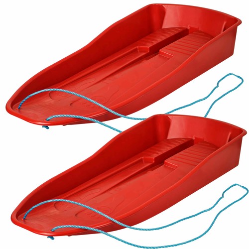 Large snow sled sledge - 2x,