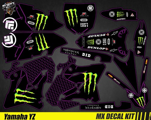 Motorcycle decal kit for - motorcycle,