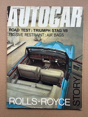 Rolls royce corniche autocar - rolls,