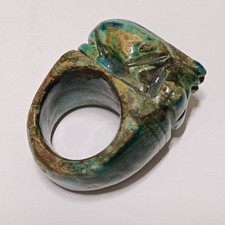 Vintage Egyptian scarab ring