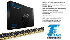 Tsubaki RQ1 Gold X-Ring Chain 520x110 Links For MZ 660 Mastiff 97-03