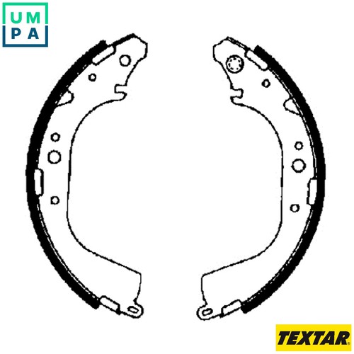 Brake shoe set 91041500 - set, for