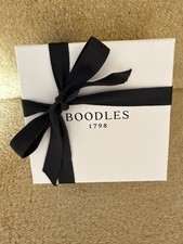 Boodles Jewellery Box (No Contents), Outer Cardboard Box & Ribbon