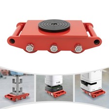 8 Ton Machine Dolly Skate Moving Heavy Duty Machinery Roller Mover Cargo Trolley