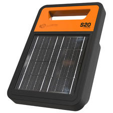 Gallagher S20li Solar Energiser Electric Fence 0.2J Up to 6km w/ 3.8w Panel
