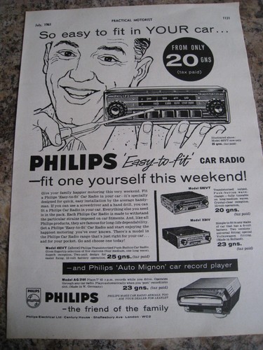 Philips easy fit car radio - fit,
