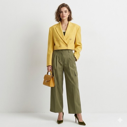 Cos pants womens green - cos, 10