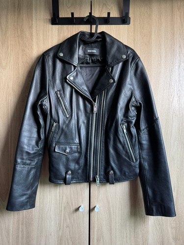 Diesel black leather - black, l