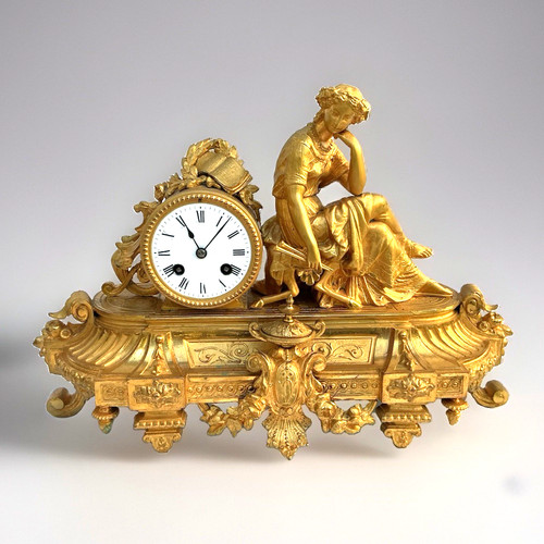 Antique 19th century - antique, gilt