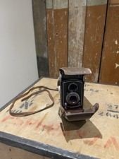 Vintage Yashica-A Medium Format TLR Film Camera with Original Case - Tested