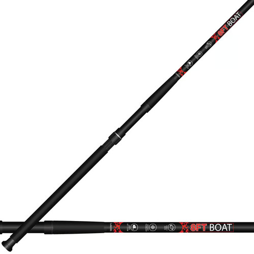 Leeda 8ft 20lb 2pc boat - 8ft,