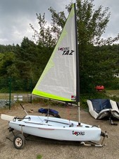 Topper Topaz Taz sailing