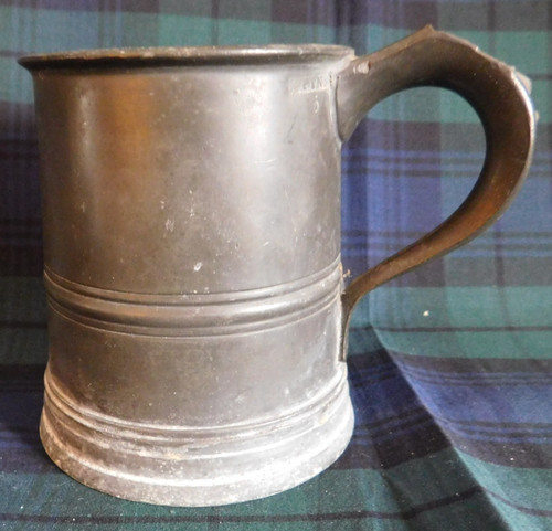 Antique pewter farmiloe - pewter,