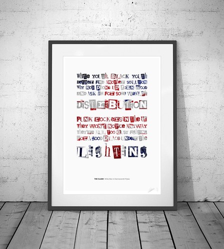 The clash white - the, man