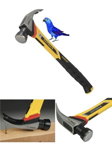 Stanley curved claw hammer - stanley,
