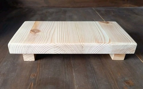 Solid wooden riser countertop - solid,