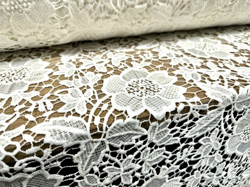 Cutwork lace couture dress - lace,