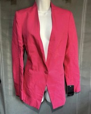 Zara Hot Pink Blazer Size Medium New With Tags