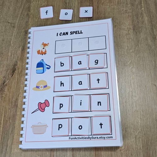 Spelling busy book - my,