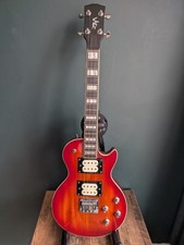 Risa LP Electric Steel-String Tenor Ukulele - Cherry Sunburst