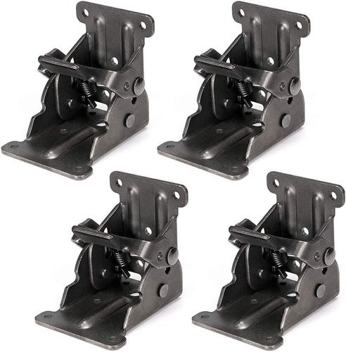 Foldable bracket self - foldable, self-lock
