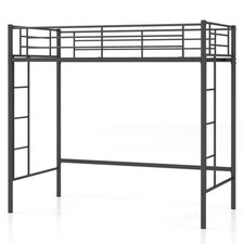Costway Metal Loft Bed