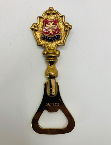 Vintage brass falmouth enamel - falmouth,
