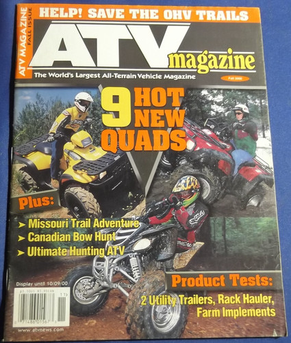 Atv magazine fall 2000 - fall,