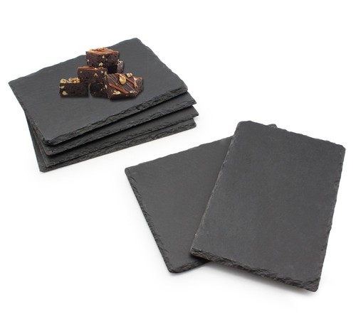 Slate serving tray platters - slate,