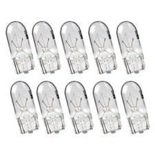 10x W5W 12V 5W T10 W2.1x9.5d Halogen Lamp - Parking Light, License Plate Lighting