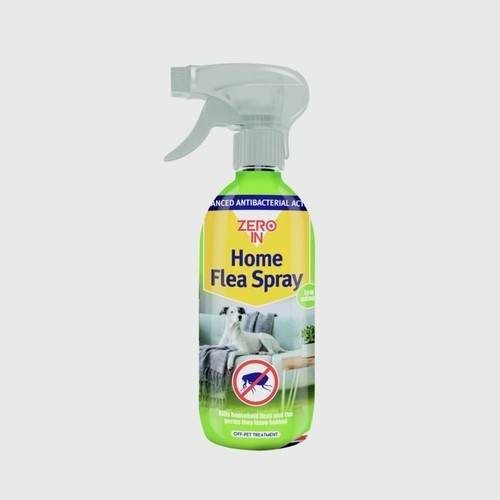 Zero home flea spray - zero,