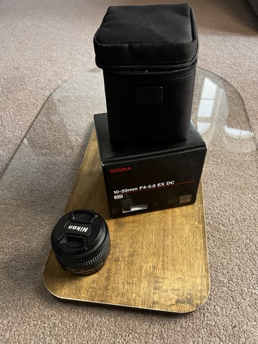 Sigma 20mm 6 ex - 10-20mm, f/4-5.6