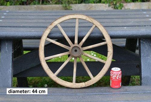 Vintage old wooden - , cart