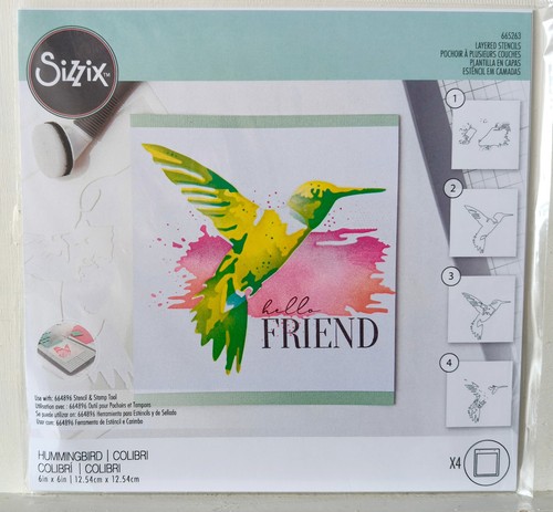 Sizzix layering stencils - stencils,