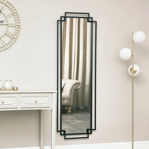 Black art deco wall - art,