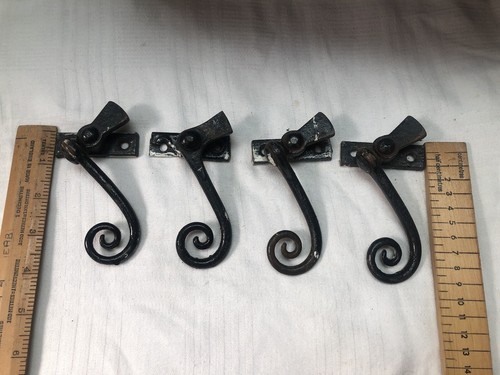 Vintage cast iron black - vintage, window