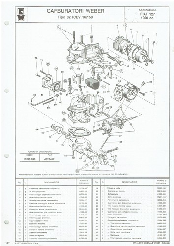 Fiat 127 weber - 127, :