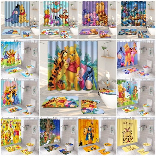 Winnie the pooh shower curtain - winnie,