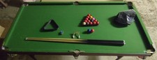 Omega Snooker Table 6ft x 3ft Folding Used Good Condition