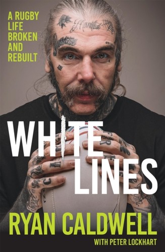 White lines rugby life - white,