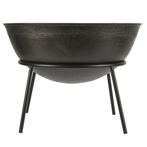 Cast iron brazier with - iron,