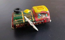 Vintage Tin Wind Up Toy Train