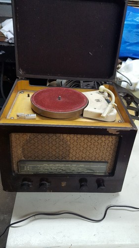 Vintage antique radio gram - radio,