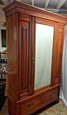 Antique  Edwardian Wardrobe