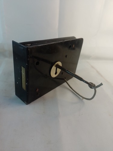 Vintage rim lock - interior, door