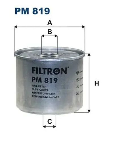 Fuel filter spin pm - fuel,
