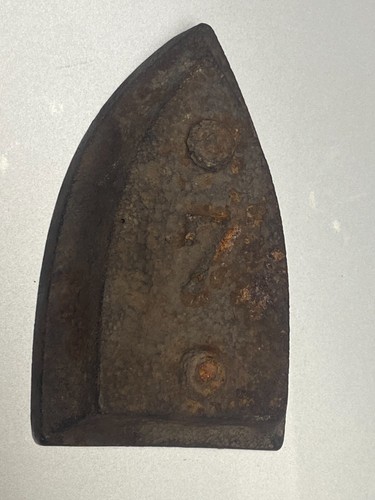 Vintage heavy antique number - vintage,