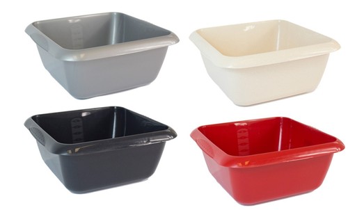 Small square plastic - 7l,