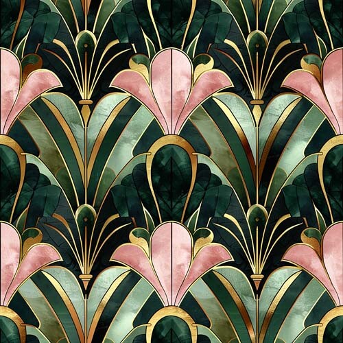 20x green pink pastel - pink, deco